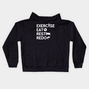 Exercise Kids Hoodie